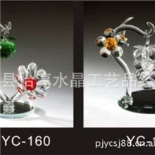 【现货直销】水晶花摆件人造水晶花水晶花生产厂家水晶礼品