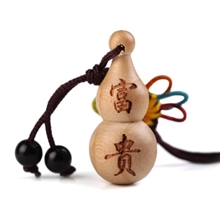 吉善缘桃木富贵平安如意葫芦挂件家居饰品摆件工艺品装饰品精选