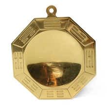 吉善缘八卦镜纯铜凹凸镜风水用品镇宅化煞辟邪家居饰品