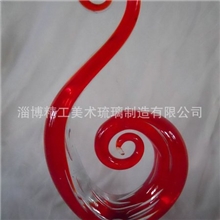 异形摆件琉璃异形高档酒店装饰用品/