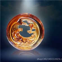 2013博鳌指定国礼琉璃工艺品高档礼品龙之梦