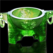 琉璃工艺品商务礼品乔迁开业誌喜高档琉璃鼎精诚&middot;盛泰丰