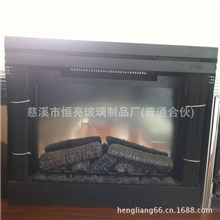 厂家热销专业防弹玻璃专业防爆玻璃（壁炉）