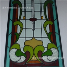 厂家供应原色彩色镶嵌玻璃教堂玻璃满洲窗玻璃