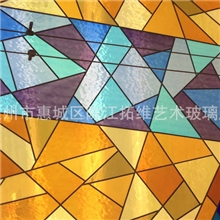 长期供应彩绘教堂玻璃彩色教堂玻璃