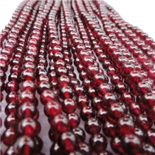 批发石榴石石榴石圆珠长条AA级品质保证DIY饰品配件