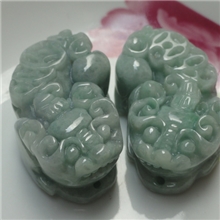 缅甸玉天然翡翠批发A货翡翠貔貅翡翠玉器批发玉器厂家