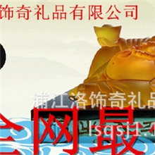 汽车香水瓶古法琉璃弥勒佛汽车香水座佛像车载摆件（加厚款）