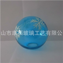 提供吹制手绘玻璃各种不同手绘效果质优价低可定制彩色玻璃
