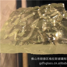 供应热熔压铸玻璃，家居酒店KTV背景墙装饰玻璃，各类工艺玻璃。