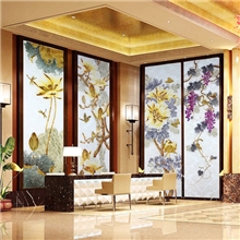 供应订做各种艺术玻璃，电视背景墙，屏风隔断玻璃