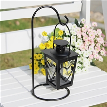 爱心烛台古典欧式铁艺烛台镂空铁艺吊生日婚庆礼品