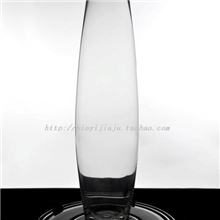 批发供应：简约时尚/透明炮弹花瓶40CM