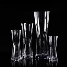 【bingyi】批发供应：透明玻璃水培大花瓶/玻璃配件装饰品