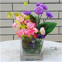 厂家供应直销新款个性玻璃透明花瓶创意时尚玻璃透明花瓶