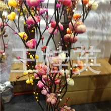 干花仿真植物花叶脉花