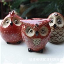批发猫头鹰储蓄罐/套3装的猫头鹰储蓄罐礼品7857创意储蓄罐