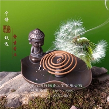 静坐香盘，仿古铜，陶瓷香炉，古典香器，禅道，香道，佛教用具