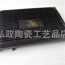 厂家直销茶盘功夫茶具批发精品实木茶盘鸡翅木高档功夫茶盘茶具