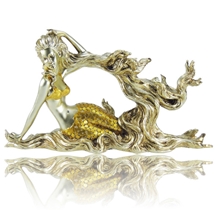 创意树脂工艺品美人鱼树脂红酒架摆件创意礼品礼品批发红酒架