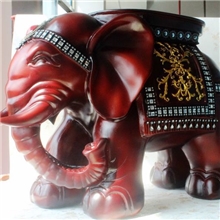 树脂工艺品招财大象摆件换鞋凳子欧式创意装饰品全网最低价120