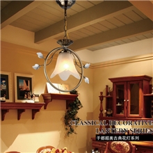 五星级酒店会所阳台吊灯工程灯饰欧式风格玻璃仿古于都超美