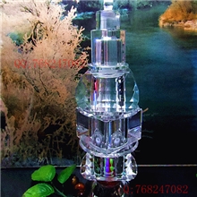 豪华式，多层过滤，消音器，彩色底灯水烟壶