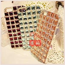 10mm正方形水晶散珠子玻璃钻平底钻手机贴钻高档美观饰品配件