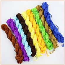 玉线红绳编中国结1MM线长饰品配件台湾线16色锦纶线