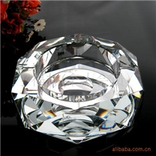 水晶玻璃烟灰缸水晶烟灰缸礼品水晶烟灰缸精品打火机