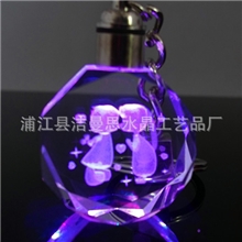 供应水晶内雕高档水晶内雕促销水晶内雕钥匙扣水晶内雕