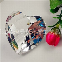 生日礼物水晶钻石橱窗摆设水晶钻石热销心形水晶钻石