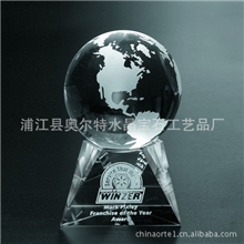 11.18【定制】现货高档水晶奖杯人形水晶奖杯水晶奖牌可刻字