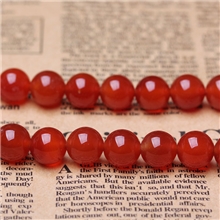 天然水晶批发天然红玛瑙半成品散珠批发串珠diy手工饰品配件