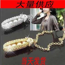 超特价饰品批发！满钻豌豆公主毛衣链韩国明星长款项链混批包邮