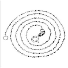 韩国饰品满天星镀银925纯银项链外贸批发单链配链