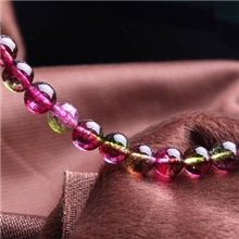 年安水晶正品AAA级冰种阿富汗8mm西瓜晶散珠手工DIY饰品配件4#