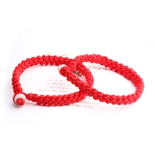 东海天然水晶饰品批发情侣翡翠红绳本命年开运必备时尚辟邪