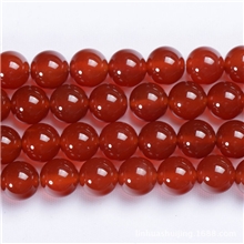 AAA天然红玛瑙东海水晶批发玛瑙批发半成品散珠批发月销千件