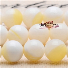 林华水晶天然金丝砗磲散珠手链串珠东海天然水晶半成品批发