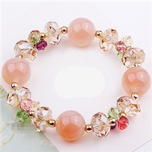 批发正品浪漫樱花施家奥地利水晶手链韩国专柜时尚高档手饰饰品