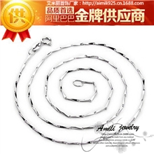 韩国饰品瓜子链女款925纯银项链外贸批发单链配链批发订做