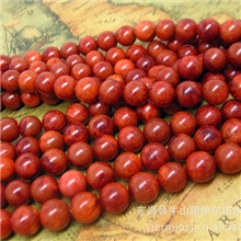 批发供应天然DIY水晶天然草珊瑚海棉珊瑚圆珠半成品大颗粒散珠