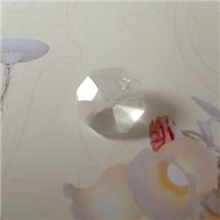 水晶挂件单孔八角珠14#灯饰挂件