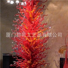 吹制玻璃灯饰摆饰壁饰大型玻璃雕塑