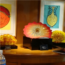 吹制玻璃ll琉璃摆饰大型玻璃雕塑