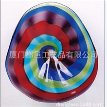 吹制玻璃琉璃摆件大型吹制玻璃雕塑