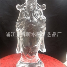专业定做人物建筑全手工雕刻高档精致独特水晶礼品工艺品