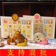 5寸/6寸/7寸轻松熊相框横可爱卡通宝宝相架影楼相框小额混批