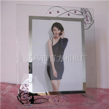 GT-028水晶玻璃影楼相框摆台6寸7寸精品礼品厂家直销批发